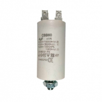 Конденсатор для LG, Samsung, Ariston, СВВ60 4мкФ, 450V, х60040 Конденсатор для LG, Samsung, Ariston, СВВ60 4мкФ, 450V, х60040