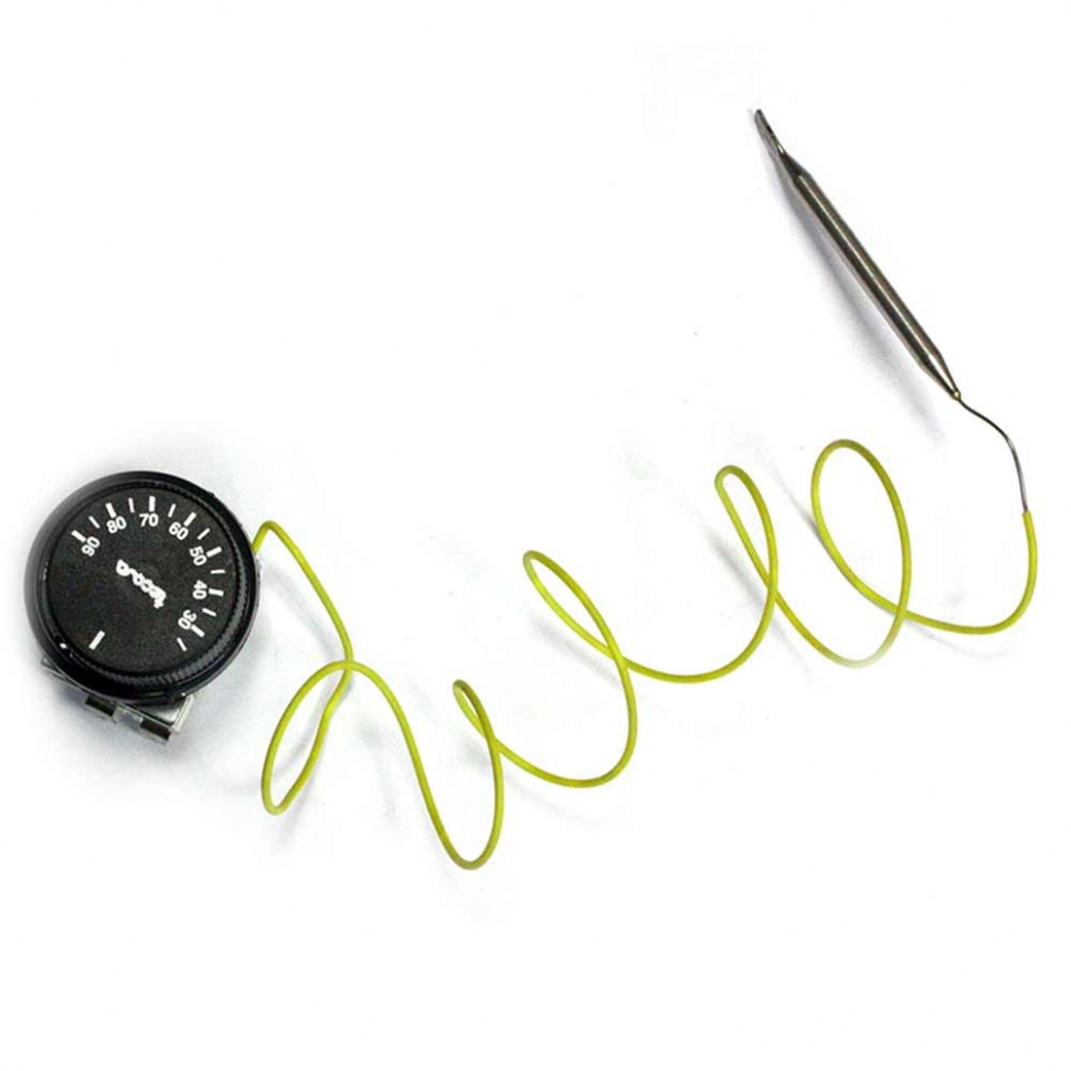 Набор 2 шт Капиллярный термостат с ручкой 30-90°C, для Ariston, Electrolux, KM100342 Набор 2 шт Капиллярный термостат с ручкой 30-90°C, для Ariston, Electrolux, KM100342