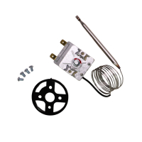 Набор 2 шт Капиллярный термостат с ручкой 30-90°C, для Ariston, Electrolux, KM100342 Набор 2 шт Капиллярный термостат с ручкой 30-90°C, для Ariston, Electrolux, KM100342