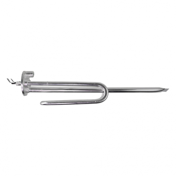 ТЭН 1,5 кВт (1500 Вт) RCF для водонагревателя Ariston, Thermex ERS/ESS , под анод М6, Silver, трубка под термостат D10мм, 20460S