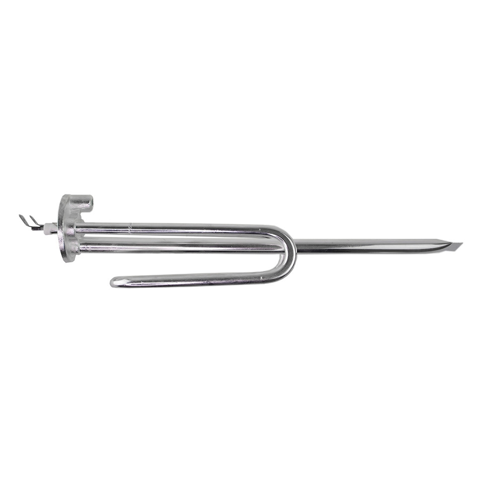 ТЭН 1,5 кВт (1500 Вт) RCF для водонагревателя Ariston, Thermex ERS/ESS , под анод М6, Silver, трубка под термостат D10мм, 20460S