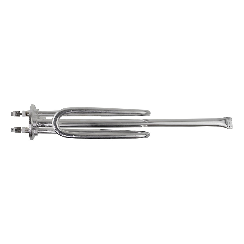 ТЭН 1,5 кВт (1500 Вт) RCF для водонагревателя Ariston, Thermex ERS/ESS , под анод М6, Silver, трубка под термостат D10мм, 20460S