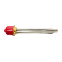БЛОК-ТЭН RDT, 4500Вт(1500x3), ИТАТЭН, нерж, G1 1/4", L255мм, 220/380В, 69045