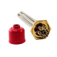 БЛОК-ТЭН RDT, 4500Вт(1500x3), ИТАТЭН, нерж, G1 1/4", L255мм, 220/380В, 69045