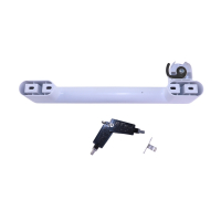 Ручка дверцы для холодильника Бирюса 215 с замком, 914309 Ручка дверцы для холодильника Бирюса 215 с замком, 914309