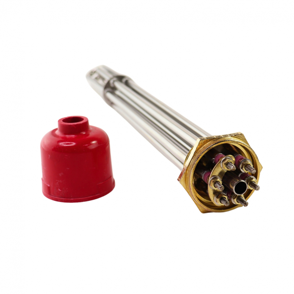БЛОК-ТЭН RDT, 15000Вт(5000x3), ИТАТЭН, нерж, G1 1/2", L410мм, 220/380В, 69515