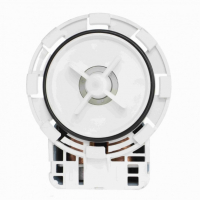 Сливной насос (помпа) для стиральной машины Ardo, Bauknecht, LG, Whirlpool, 34W, 8 защелок, Р200