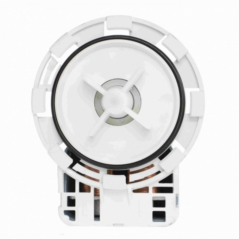 Сливной насос (помпа) для стиральной машины Ardo, Bauknecht, LG, Whirlpool, 34W, 8 защелок, Р200