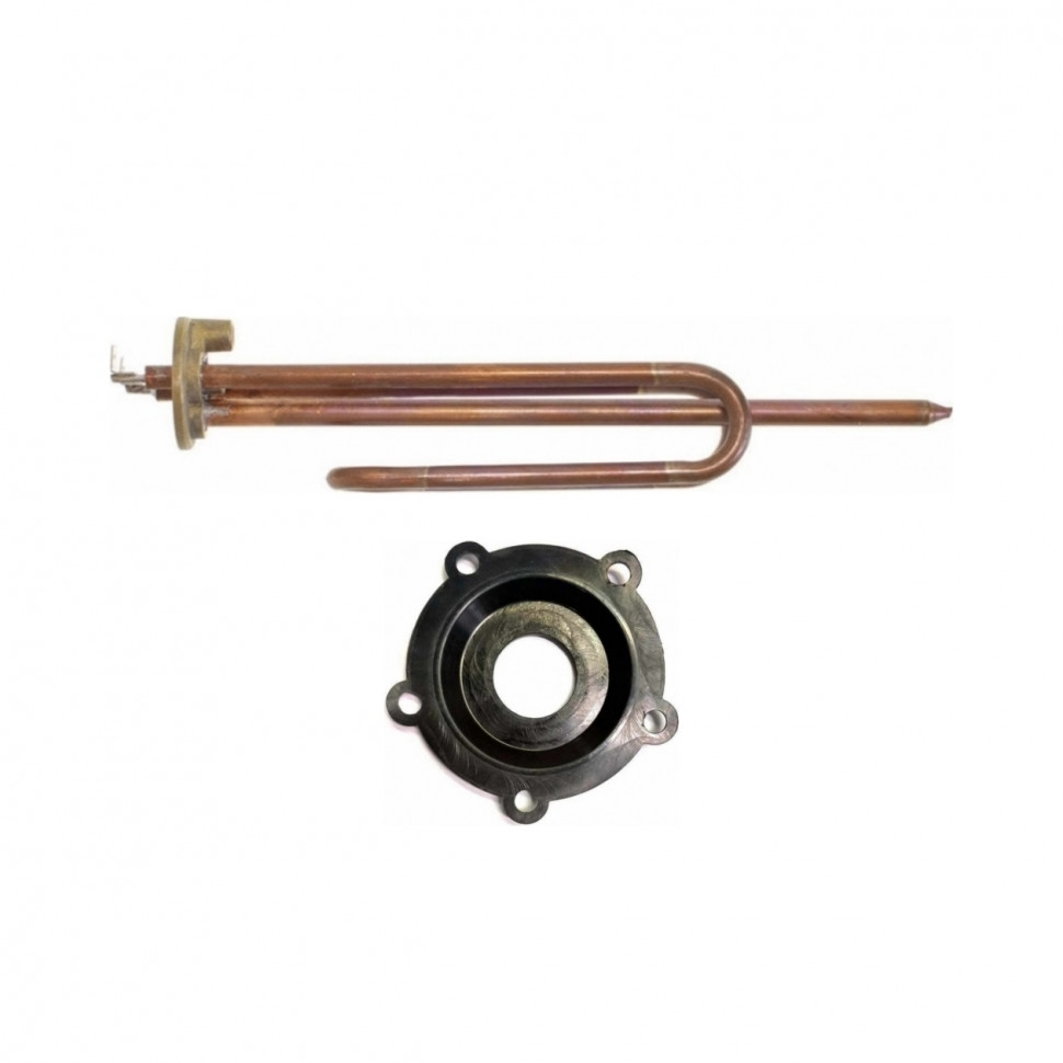 Комплект ТЭН 1,5кВт (1500Вт) RCF для водонагревателя Thermex ERS/ESS, под анод М6, трубка под термостат D10мм + прокладка, 20460K2