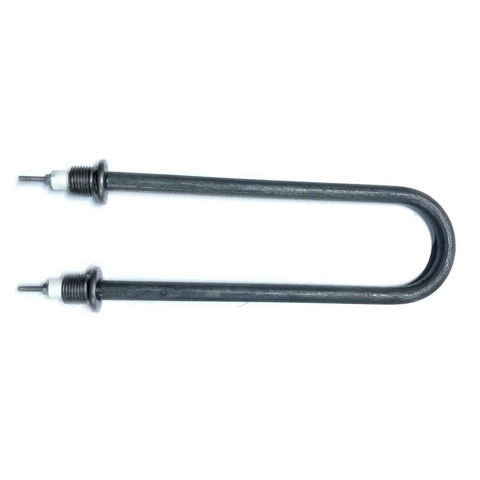 ТЭН для нагрева воды 3,15кВт, L250мм 60А 12/3,15р 220 R30 ф2 ш1/2, черный металл, 01.312