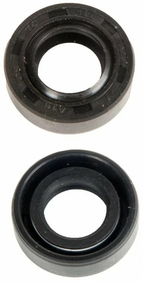 Набор 4 шт Сальник коленвала для бензокосилки и триммера, 12х22х7мм, KMs127u