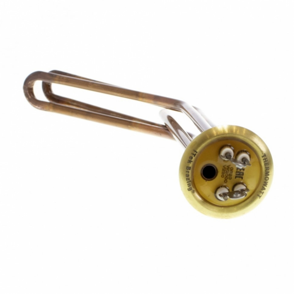 ТЭН 2кВт (2000Вт) RF для горизонтального водонагревателя Timberk, ATT, Etalon, Thermex RZL 200, 300, под анод М6, 50652 ТЭН 2кВт (2000Вт) RF для горизонтального водонагревателя Timberk, ATT, Etalon, Thermex RZL 200, 300, под анод М6, 50652