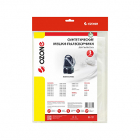 Мешки-пылесборники для пылесосов Boreal, Privileg, Quelle синтетические, 3 шт, Ozone, SE-12NZ