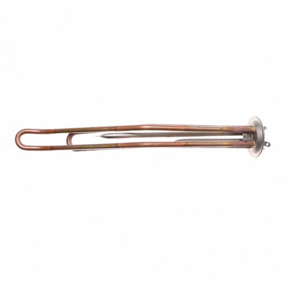 ТЭН 2кВт (2000Вт) RF для горизонтального водонагревателя Thermex, Garanterm GTR, Electrolux EWH, под анод М6, контакты под винт, 10124