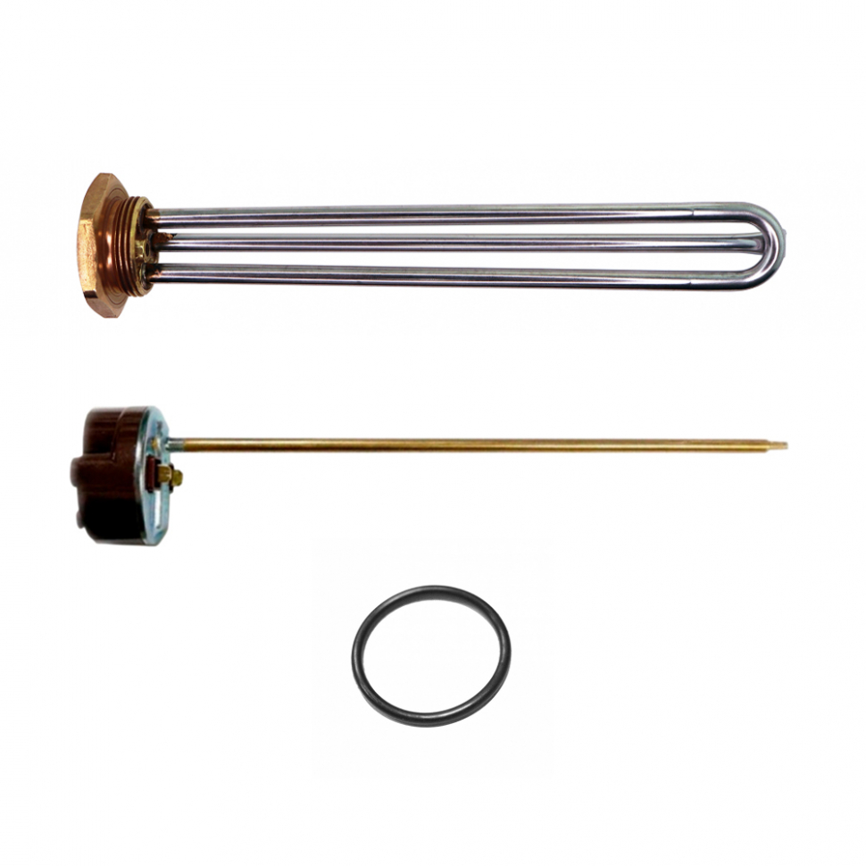 ТЭН 2,0кВт (2000Вт) RDT резьбовой 42 мм для Ariston, De Luxe, Real, Thermex под анод М6 + термостат + прокладка, P40220 ТЭН 2,0кВт (2000Вт) RDT резьбовой 42 мм для Ariston, De Luxe, Real, Thermex под анод М6 + термостат + прокладка, P40220