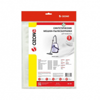 Мешки-пылесборники для пылесосов Airmate, Bomann, Clatronic синтетические, 3 шт, Ozone, SE-19NZ Мешки-пылесборники для пылесосов Airmate, Bomann, Clatronic синтетические, 3 шт, Ozone, SE-19NZ