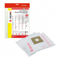 Мешки-пылесборники для пылесосов Hotpoint, Fakir, Bork синтетические, 3 шт, Ozone, SE-24NZ