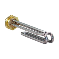 ТЭН 3,0кВт (3000Вт) RCT, резьбовой 42 мм для Ariston, De Luxe, Real, Thermex, под анод М6 + термостат + прокладка, P40330