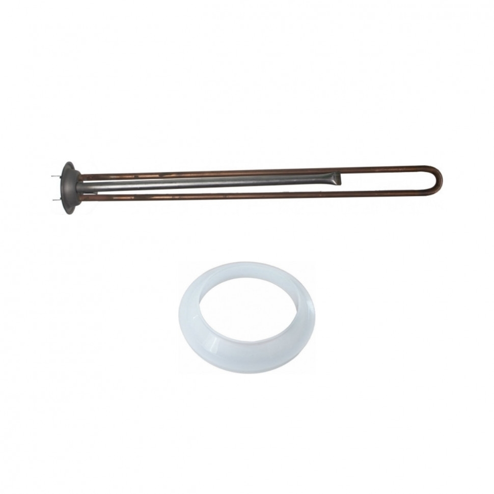 Комплект ТЭН 2 кВт (2000 Вт) RF для водонагревателя Polaris, Timberk, под анод М6 + прокладка, 30040K1 Комплект ТЭН 2 кВт (2000 Вт) RF для водонагревателя Polaris, Timberk, под анод М6 + прокладка, 30040K1