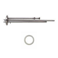 Комплект ТЭН 2000Вт (700Вт/1300Вт) RF для водонагревателя Thermex RZL, IS, IR, Garanterm, Electrolux EWH, под анод М4, нерж.+  высокая прокладка 20042K1