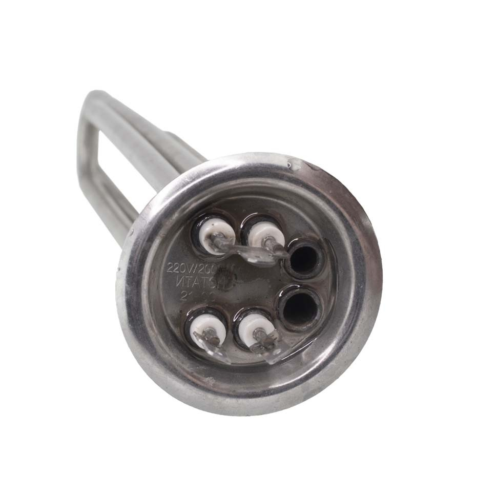 Комплект ТЭН 2000Вт (700Вт/1300Вт) RF для водонагревателя Thermex RZL, IS, IR, Garanterm, Electrolux EWH, под анод М4, нерж.+  высокая прокладка 20042K1