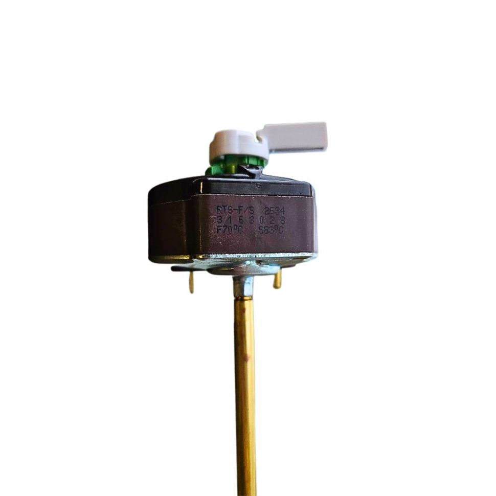 Термостат стержневой для водонагревателя Thermex, Ariston, Electrolux 20A до 70°С, термозащита на 83°С, 3168028