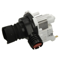Сливной насос (помпа) для посудомоечной машины AEG, Electrolux, Zanussi, 30W, 3 защелки, с улиткой, 140000443022