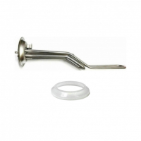 Комплект ТЭН 2кВт (2000Вт) RF для водонагревателя для Thermex горизонтальный, под анод М6, фланец 92мм + прокладка, 20118K1