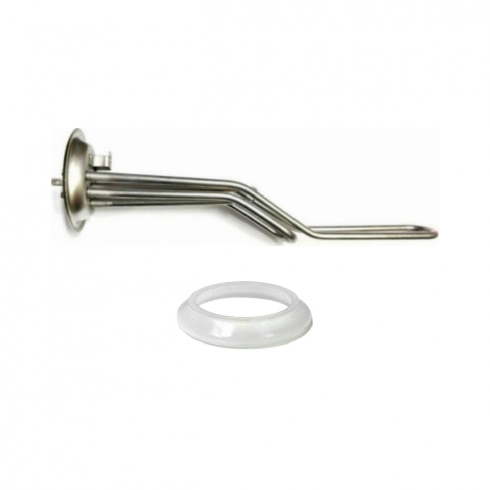 Комплект ТЭН 2кВт (2000Вт) RF для водонагревателя для Thermex горизонтальный, под анод М6, фланец 92мм + прокладка, 20118K1