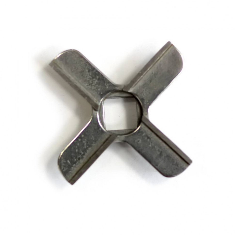 Набор 2 шт Нож к мясорубкам , Zelmer, Moulinex HV8, посадка 10мм, SS-193517, KMh1016