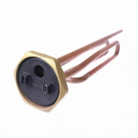 ТЭН 2,5кВт (2500Вт) RCT, резьбовой 42 мм для Ariston, De Luxe, Real, Thermex, под анод М6, 30259