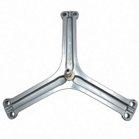 Крестовина барабана стиральной машины Ariston, Indesit, подшипники 6204 и 6205, 230012351