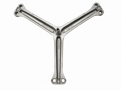 Крестовина барабана стиральной машины Ariston, Indesit, подшипники 6203 и 6204, 210202978