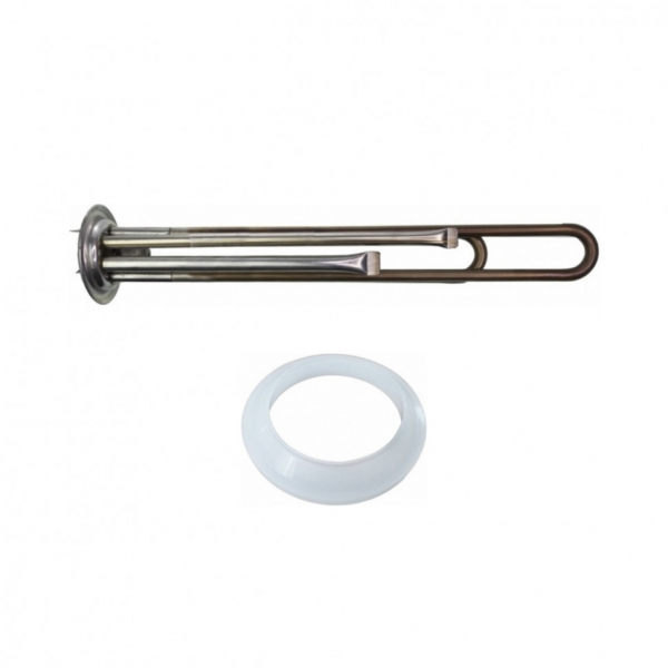 Комплект ТЭН 2 кВт (2000 Вт) RF для водонагревателя Thermex RZL, IS, IR, Garanterm, Electrolux EWH, под анод М4, нерж. + прокладка, 40042K1