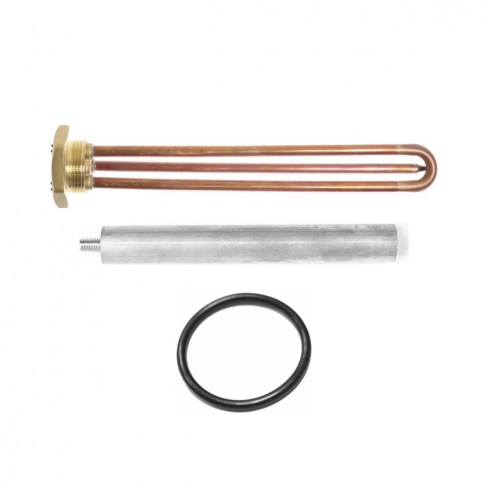 Комплект ТЭН 1,2 кВт (1200 Вт) RDT, резьбовой 42 мм для Ariston, De Luxe, Real, Thermex + прокладка + анод, 282232K1 Комплект ТЭН 1,2 кВт (1200 Вт) RDT, резьбовой 42 мм для Ariston, De Luxe, Real, Thermex + прокладка + анод, 282232K1