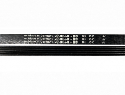 Приводной ремень барабана стиральной машины Electrolux, Zanussi, Optibelt 1280 J5, J1280